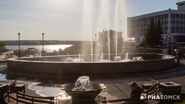 Мэрия: в День ВДВ фонтаны в Томске будут работать