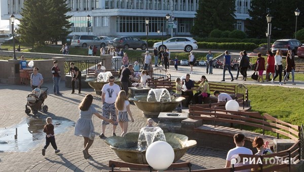 Жаркая и ветреная погода ожидается в Томске в субботу
