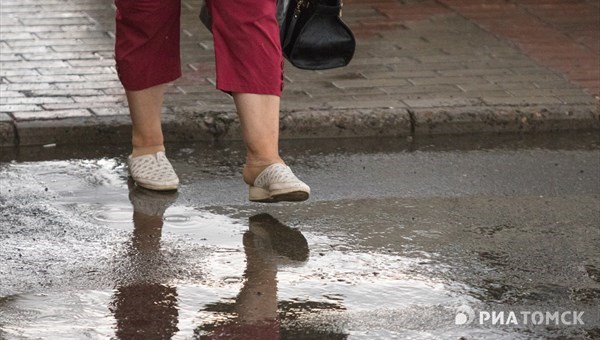 Понедельник в Томске ожидается теплым и дождливым