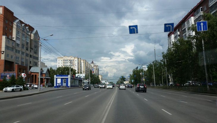 Ветреная погода ожидается в среду в Томске, утром возможен дождь