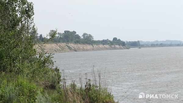 Власти расселили шесть домов на берегу Оби в Колпашеве в 2022г
