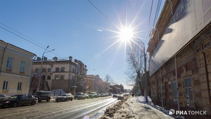 Синоптик: в начале февраля в Томской области потеплеет до 2-4 градусов