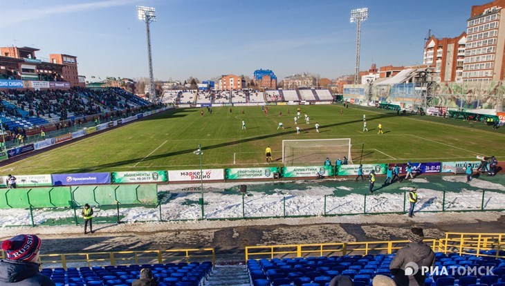 Власти Томской области работают над проектом нового стадиона 
