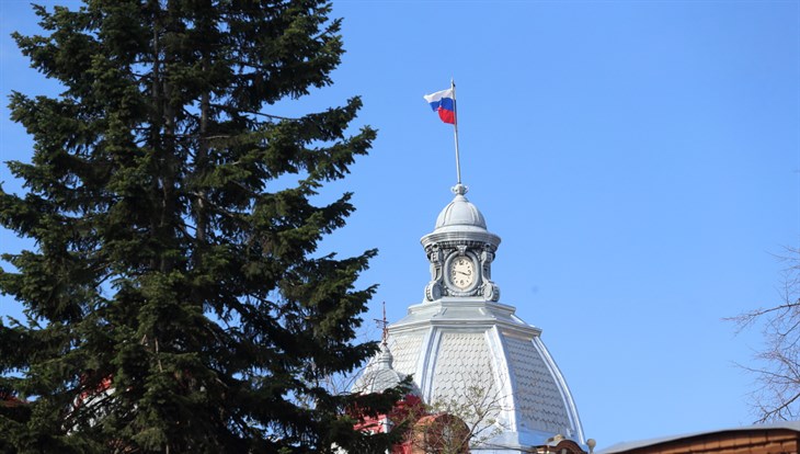 Отреставрированная латерна вернется на здание мэрии Томска в октябре