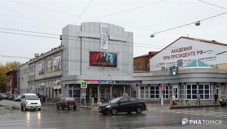 Здание бывшего "Киномира" в Томске снова ищет арендаторов