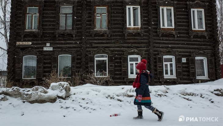 Температура чуть ниже нуля и мокрый снег ожидаются в Томске в субботу
