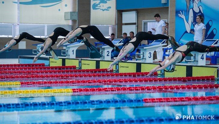 Томская команда заняла 3 место на чемпионате РФ по плаванию в ластах