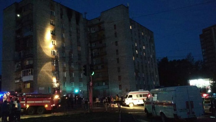 СК возбудил дело после гибели 2 человек при пожаре на Черных в Томске