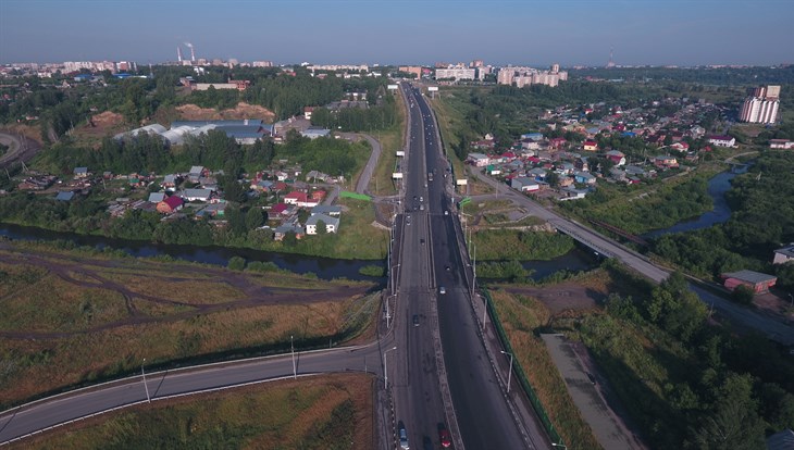 Скорость движения по Балтийской в Томске на подъеме ограничена 40 км/ч