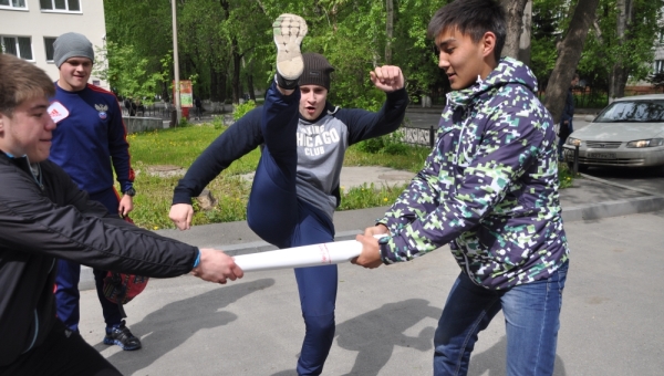 Томские студенты казнили сигареты и сразились с вредными привычками