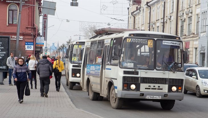 Томские маршрутчики планируют забастовку в часы пик утром 25 мая