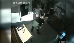 Как в Томске убили инкассатора - запись с камер наблюдения