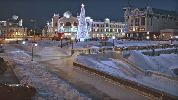 Новогодняя иллюминация заработает в Томске с 20 декабря