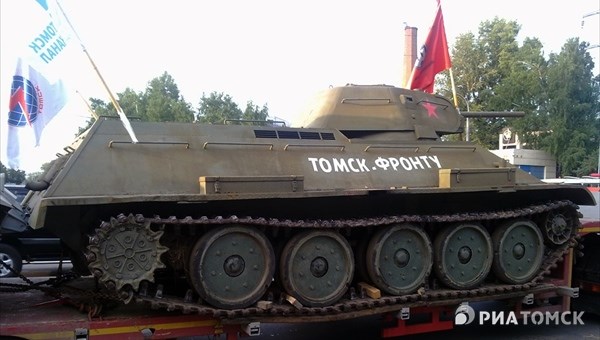 Томский бизнесмен предоставит свои танки для парада в День Победы