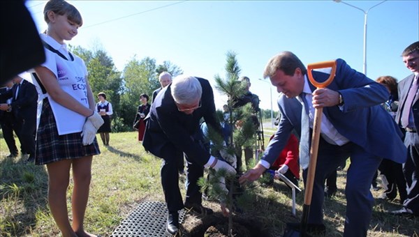 Участники саммита городов Азии заложили в Томске кедровую аллею