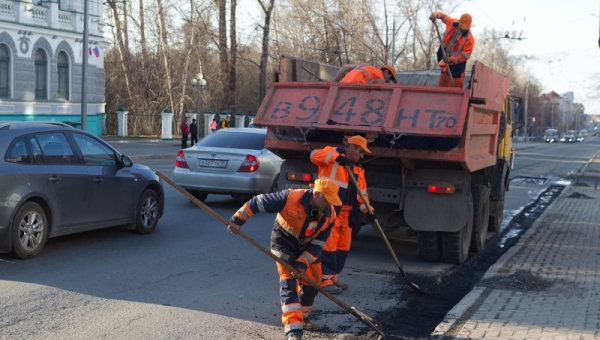 Мэр: в 2015 г ремонт дорог в Томске будет жестко контролироваться