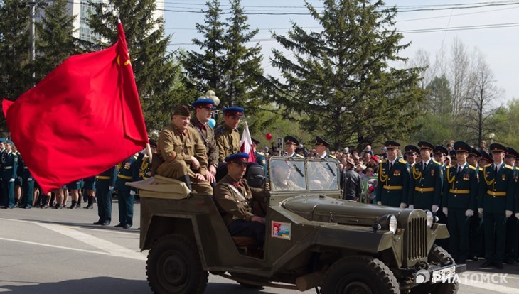 Военная техника впервые примет участие в томском параде в День Победы