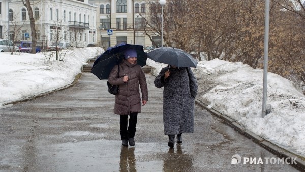 Первый весенний дождь ожидается в Томске уже на следующей неделе