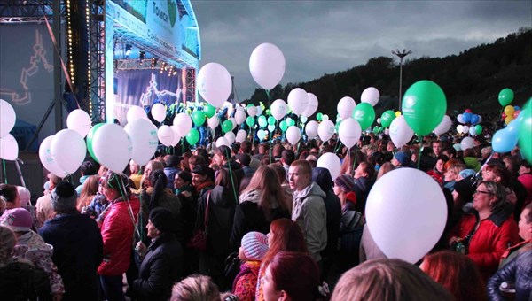 Более 160 тысяч человек приняли участие в праздновании юбилея Томска