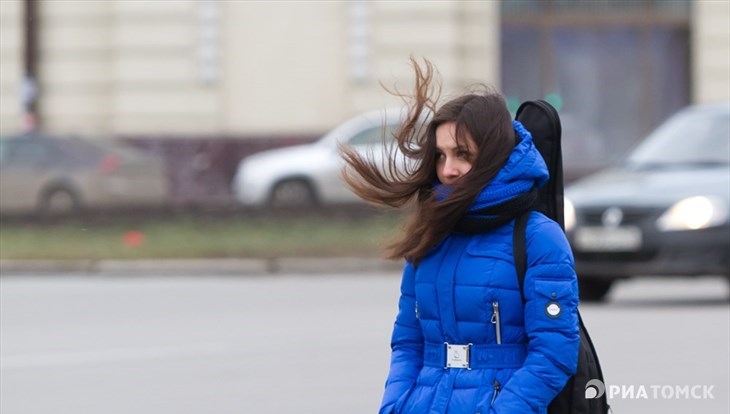 Понедельник в Томске ожидается прохладным и ветреным