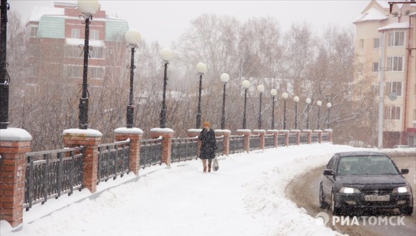 Потепление и порывистый ветер ожидаются в Томске в воскресенье
