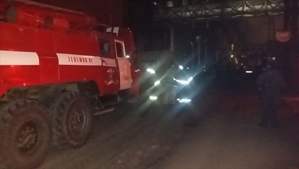 Сауна пострадала в результате пожара в Томске в ночь на понедельник