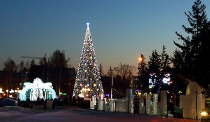 Программа празднования Нового года в Томске: фейерверк и дискотека