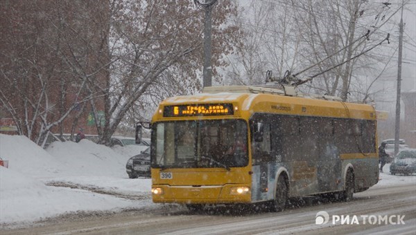 Мэрия Томска хочет продлить маршрут троллейбуса №6 до Зеленых Горок