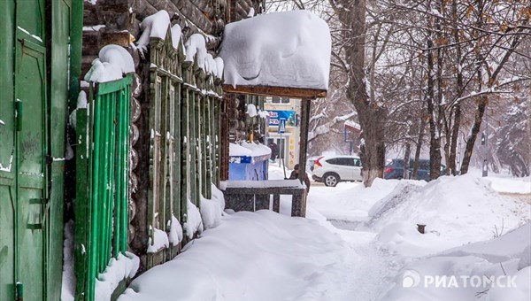 Пятница в Томске ожидается снежной и ветреной