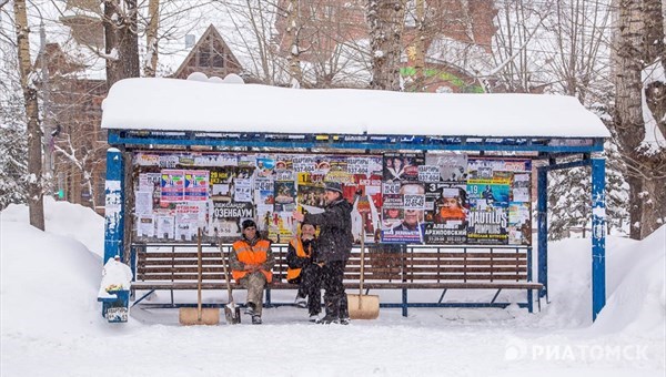 Синоптики ожидают минусовую температуру и снег в Томске в пятницу