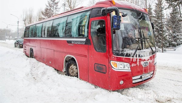 Перевозчики отменяют автобусные рейсы из Томска из-за мороза