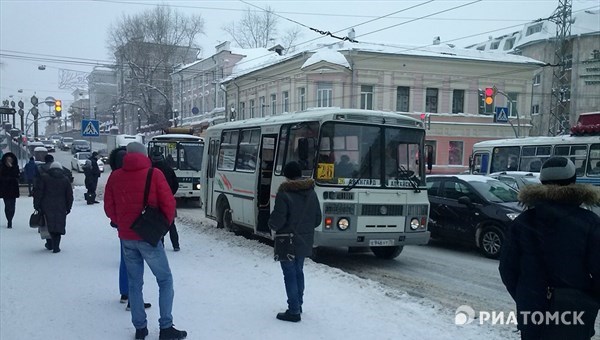 Мэрия Томска найдет временных перевозчиков на 4 автобусных маршрута
