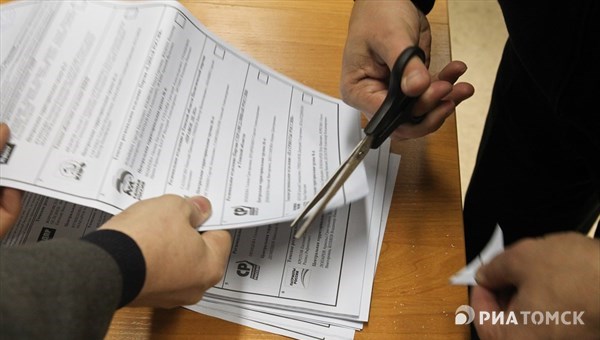 Порядок партий определен в бюллетенях на выборах в томскую облдуму