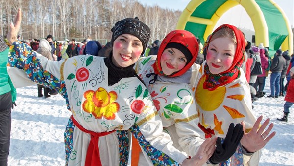 Масленичные гулянья в Томске: площадки и время мероприятий