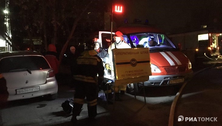 Пожар в ночном клубе Машенька в Томске был потушен за 3 часа