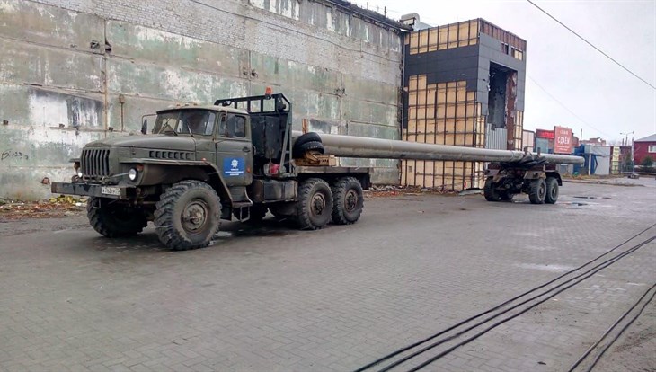 ТРК заменит опору ЛЭП на Енисейской в Томске на новую