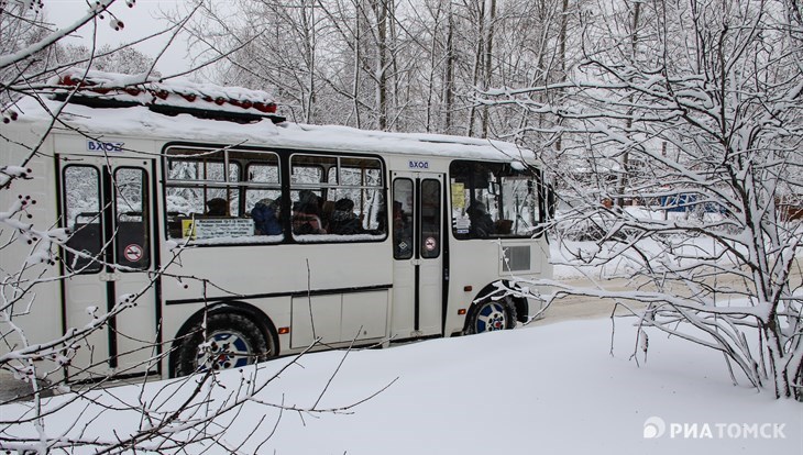 Теплая снежная погода сохранится в Томске в воскресенье