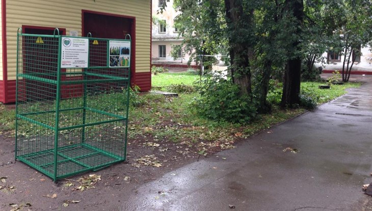 Сетки для раздельного сбора мусора стали возвращаться на улицы Томска