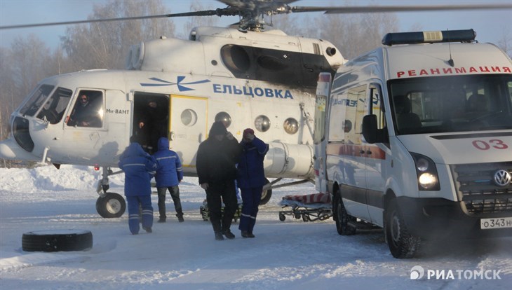 Успеть спасти: вертолет томской санавиации вывез 700 больных в 2018г