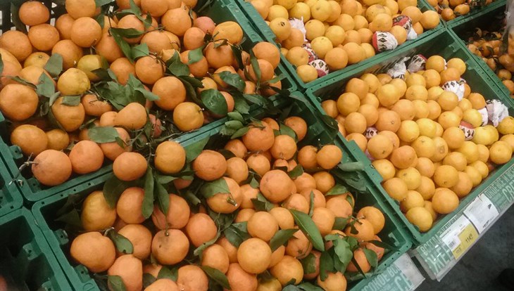 Китайских больше нет: какие мандарины поставляют в Томск и откуда