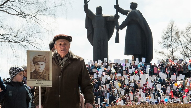МВД: более 105 тысяч человек отметили День Победы в Томской области