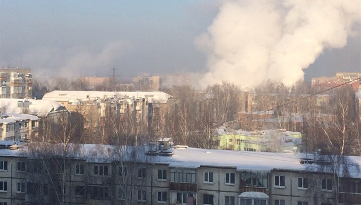 Жители Иркутского и Черных в Томске остались без тепла из-за аварии