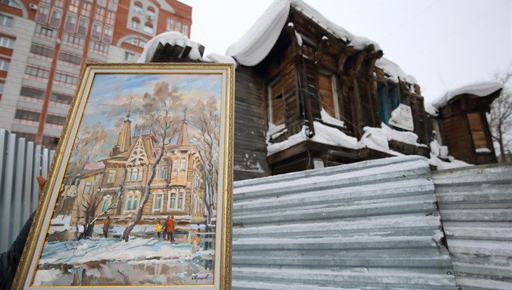 Восстановление дома с грифоном в Томске начнется весной 2019г