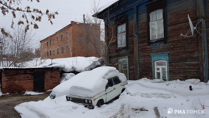 Ветреная погода с небольшим снегом ожидается в Томске в понедельник