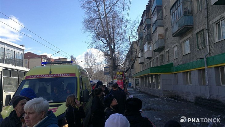 Упавшая с дома глыба льда убила женщину на пр Ленина в Томске