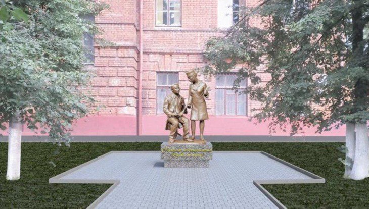 Памятник врачам будет установлен у томской поликлиники №1