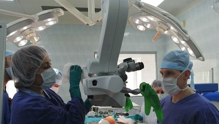 Face reconstruction surgery by Tomsk method was held in St. Petersburg
