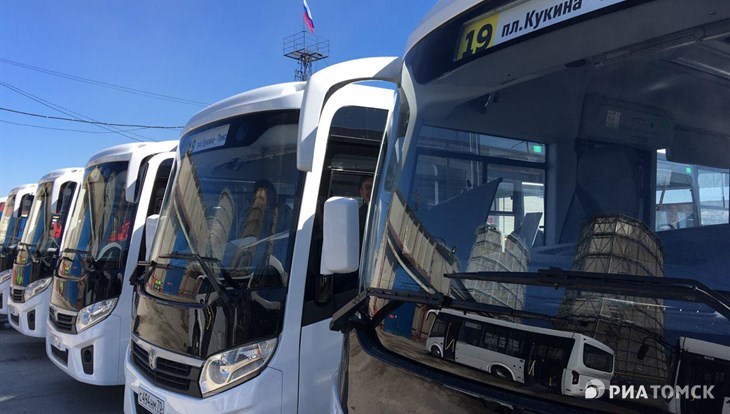 Около 30 низкопольных автобусов в мае выйдут на маршрут №19 в Томске