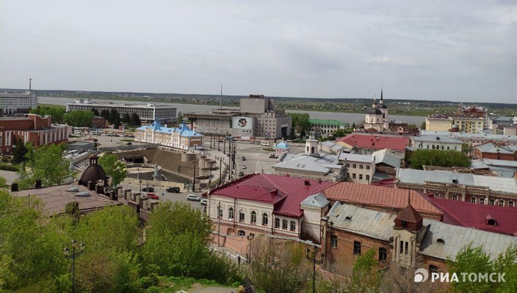 Небольшой дождь ожидает томичей в понедельник днем