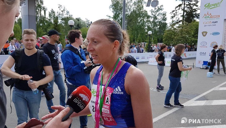 Troshkin from Saransk and Omsk resident Kovalyova won Tomsk marathon